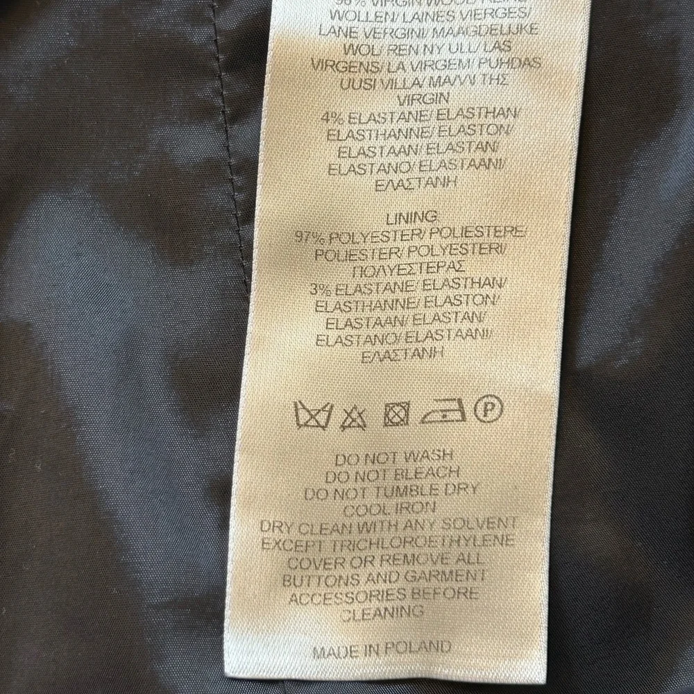 BURBERRY London black pencil skirt SZ 8 - Picture 5 of 9